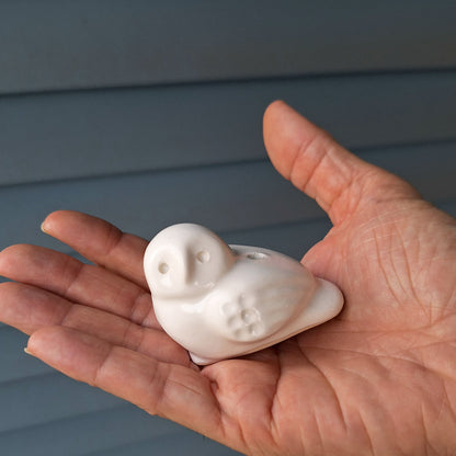 Ceramic Owl Incense Burner